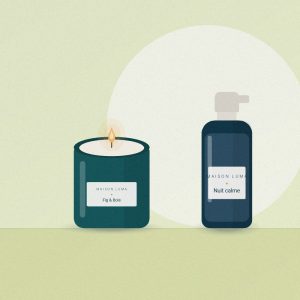 Article de blog — Rituel du soir : bougie et brume d'oreiller