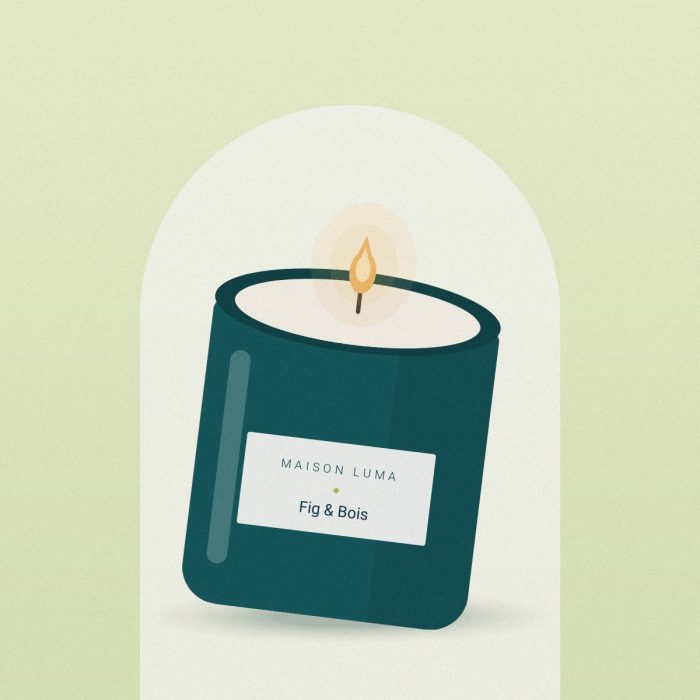 Bougie parfumée « Fig & Bois » — Maison Luma, vue alternative