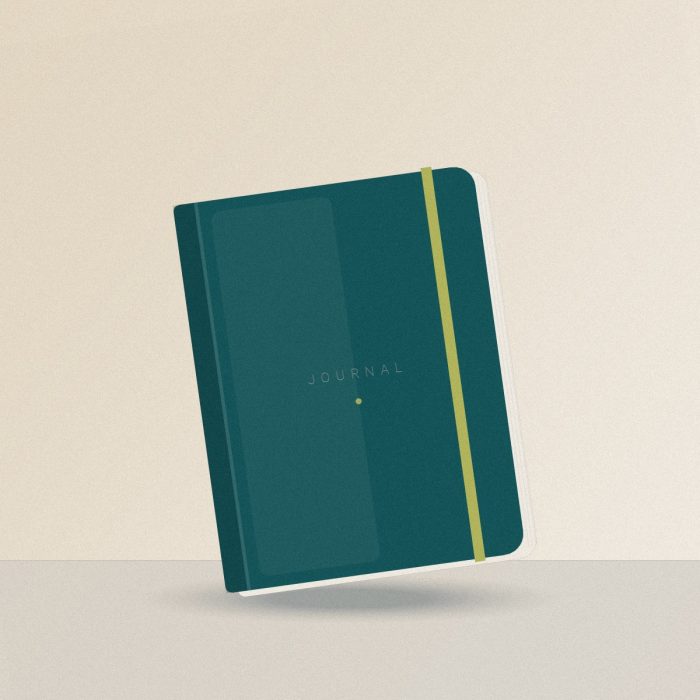Carnet relié « Journal » — Maison Luma, vue alternative