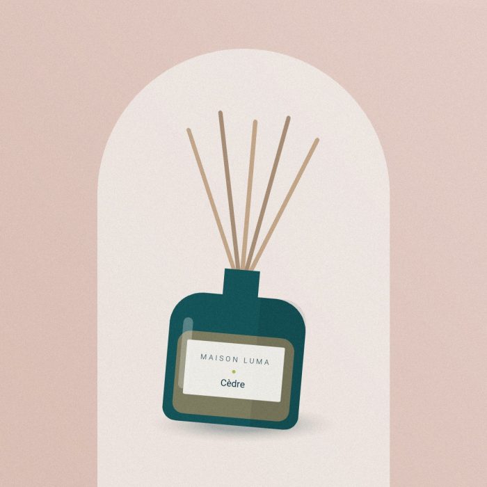 Diffuseur de parfum « Cèdre » — Maison Luma, vue alternative