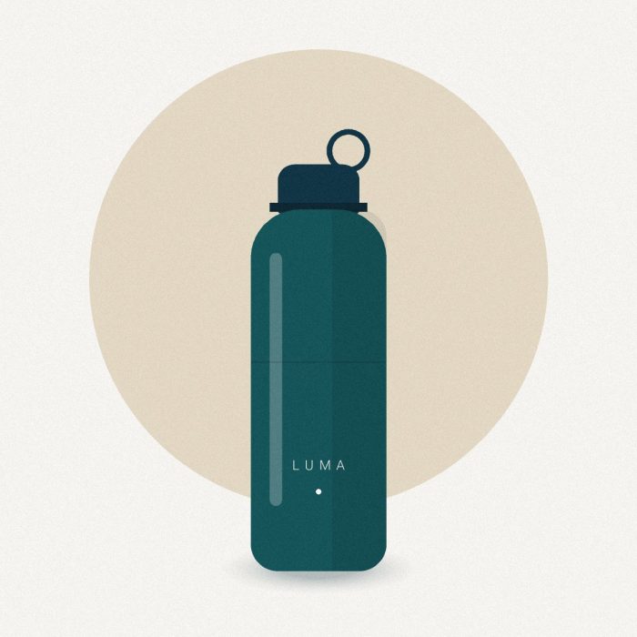 Gourde isotherme 750 ml — Maison Luma, vue principale