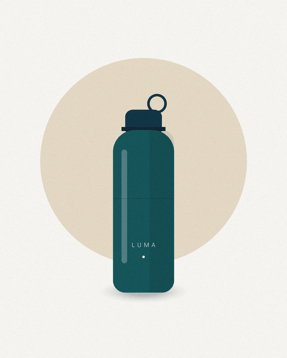 Gourde isotherme 750 ml — Maison Luma, vue principale