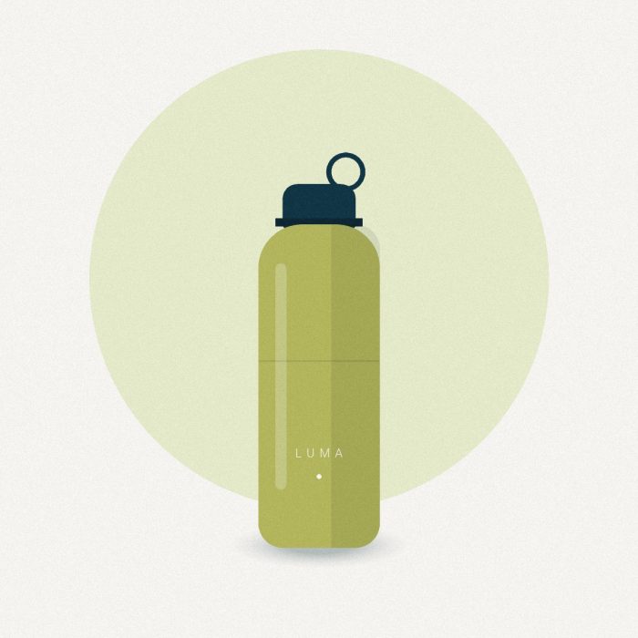 Gourde isotherme 500 ml — Maison Luma, vue principale