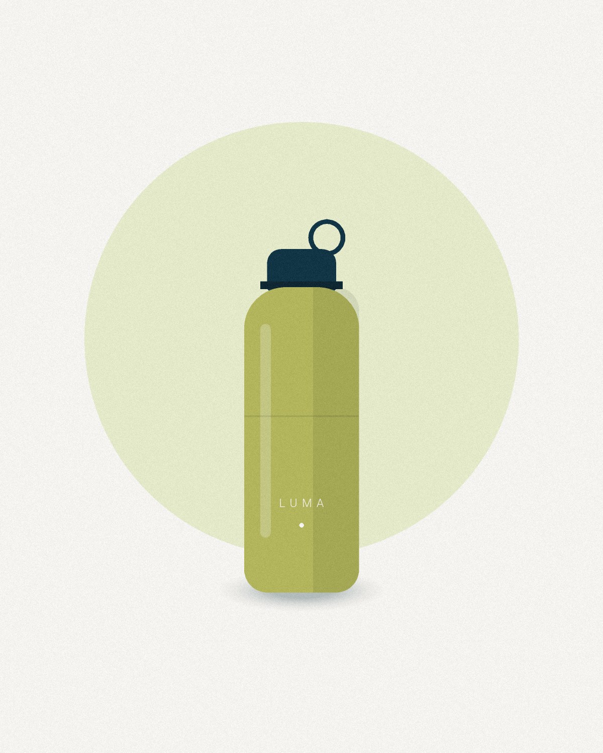 Gourde isotherme 500 ml — Maison Luma, vue principale