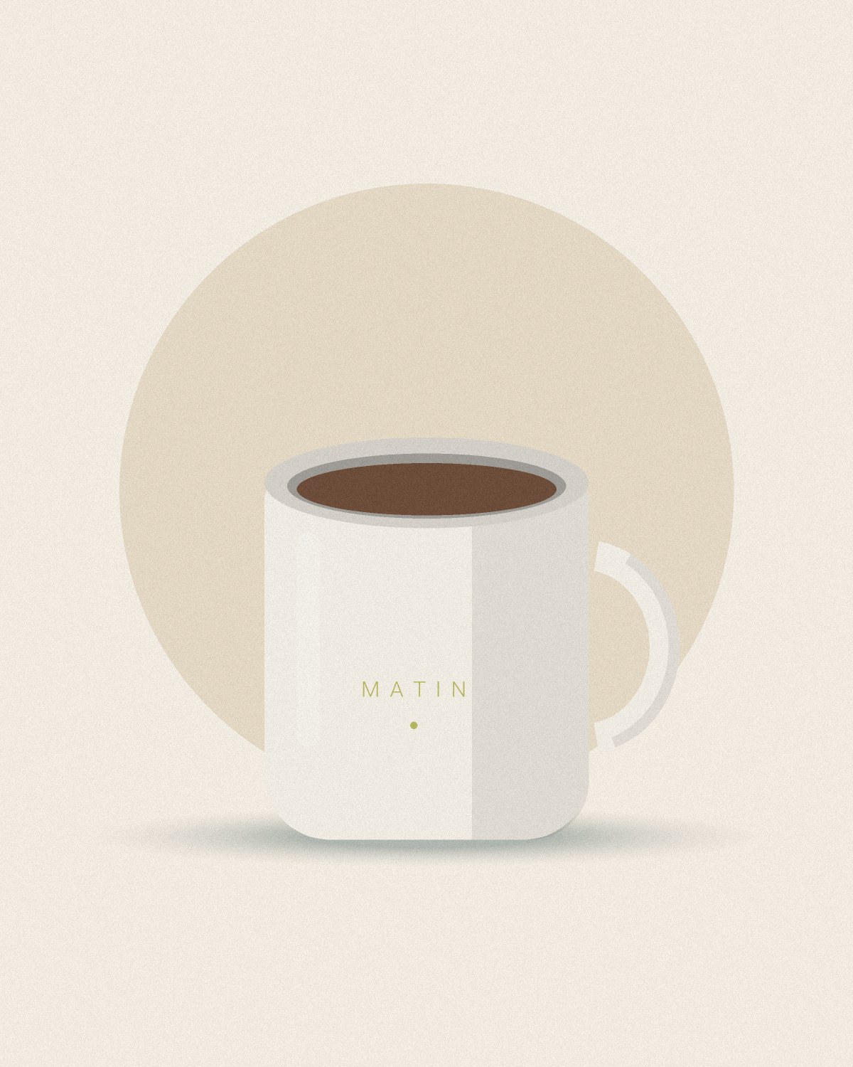 Mug en céramique « Matin » — Maison Luma, vue principale