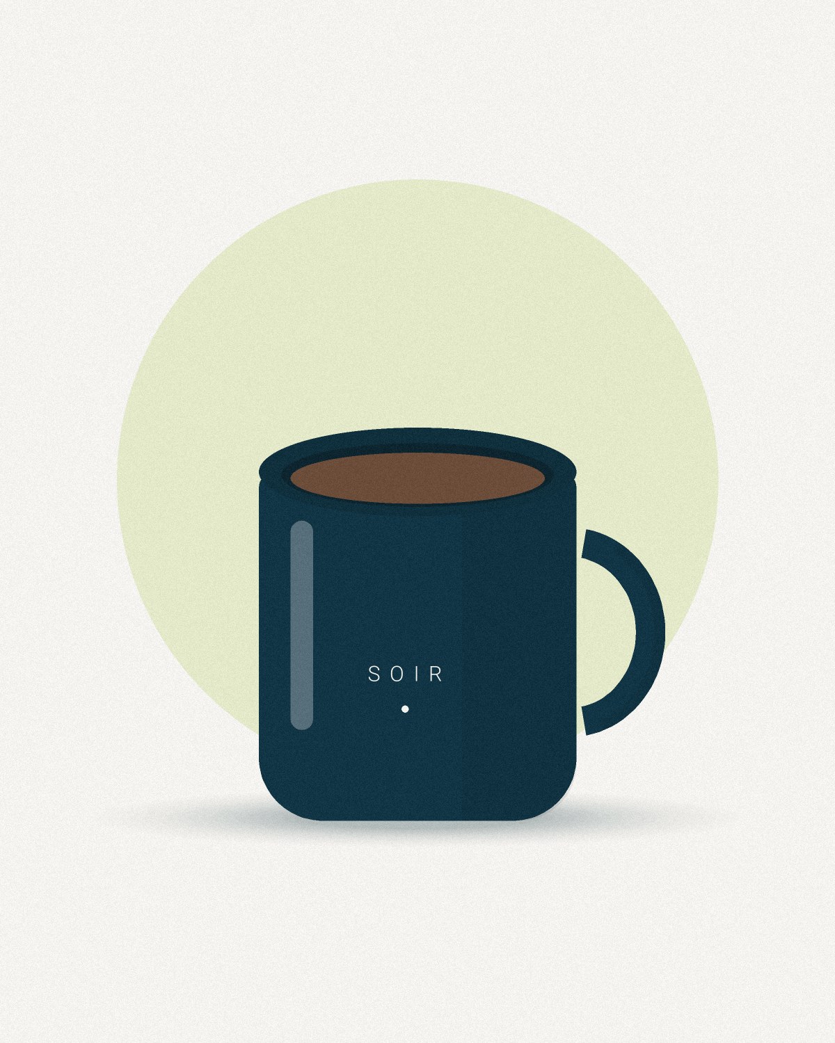 Mug en céramique « Soir » — Maison Luma, vue principale