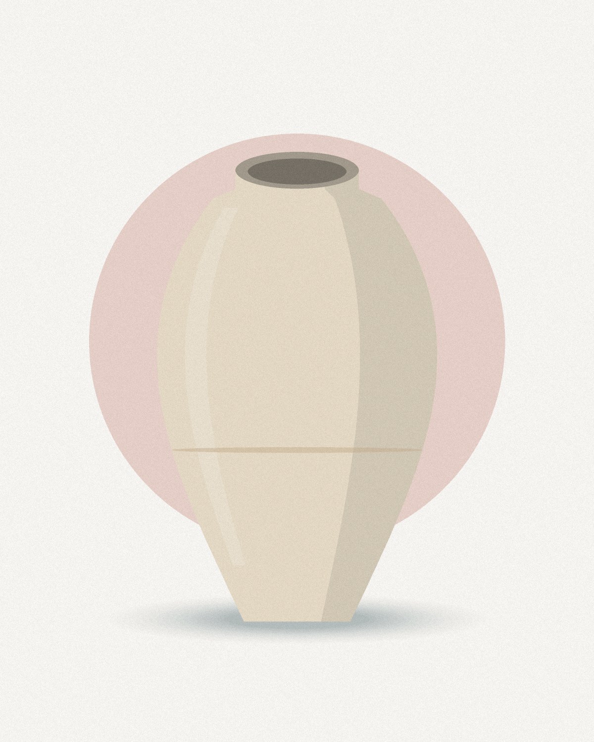 Vase en grès « Ondine » — Grand modèle — Maison Luma, vue principale